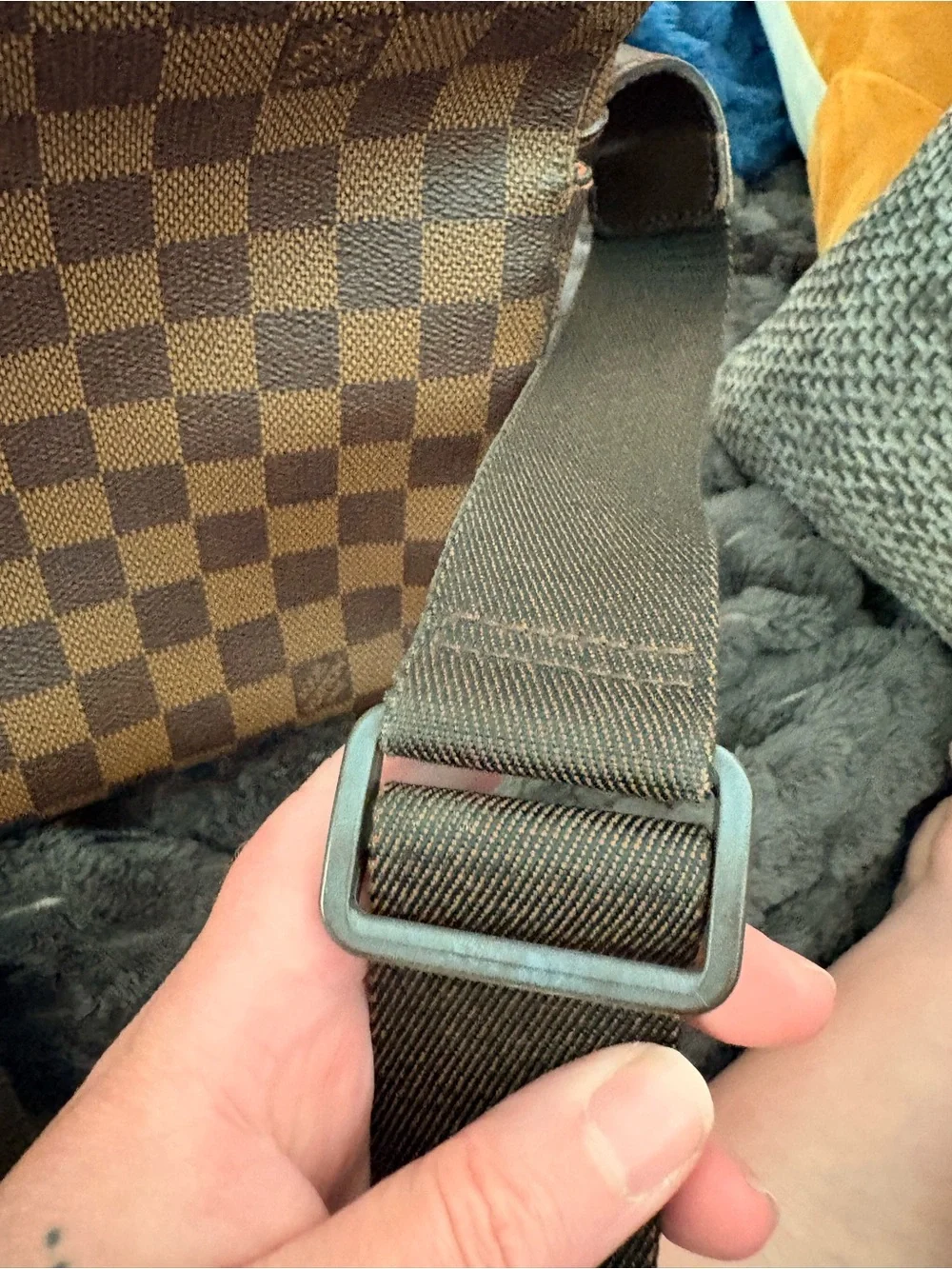 Louis Vuitton Messenger Snap Top CrossBody. With COA